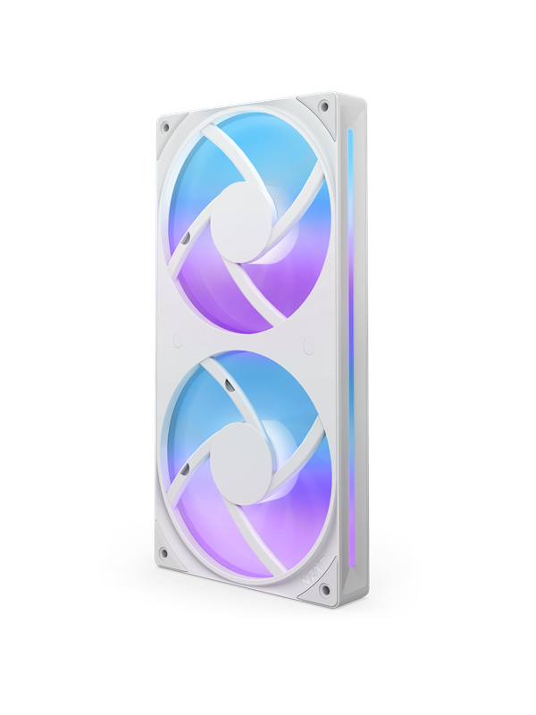 NZXT F240 RGB CORE UNIBODY - 240mm - Kotelotuuletin - 240mm - Valkoinen - 30 dBA