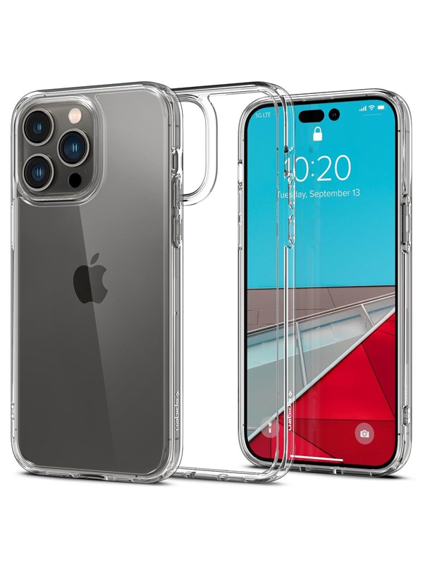 Spigen Ultra Hybrid - crystal clear - iPhone 14 Pro