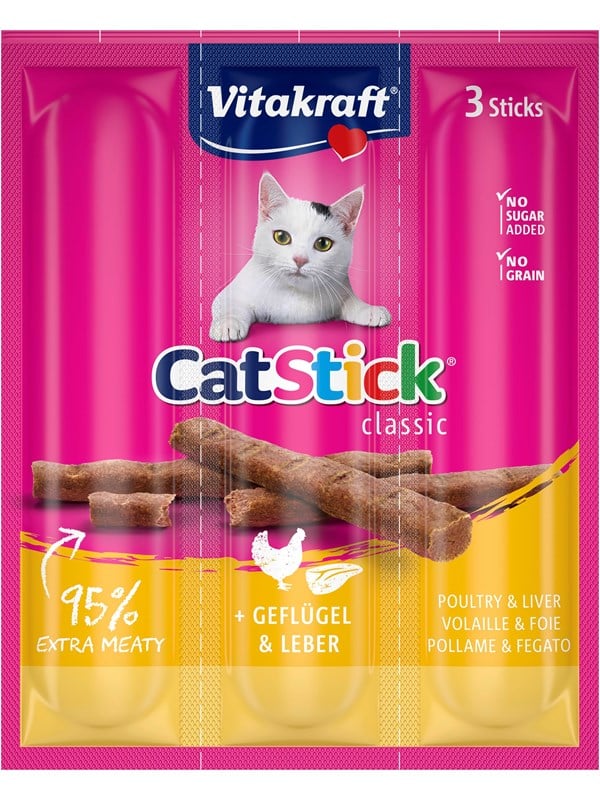 Vitakraft Cat Stick® + Siipikarja & Maksa