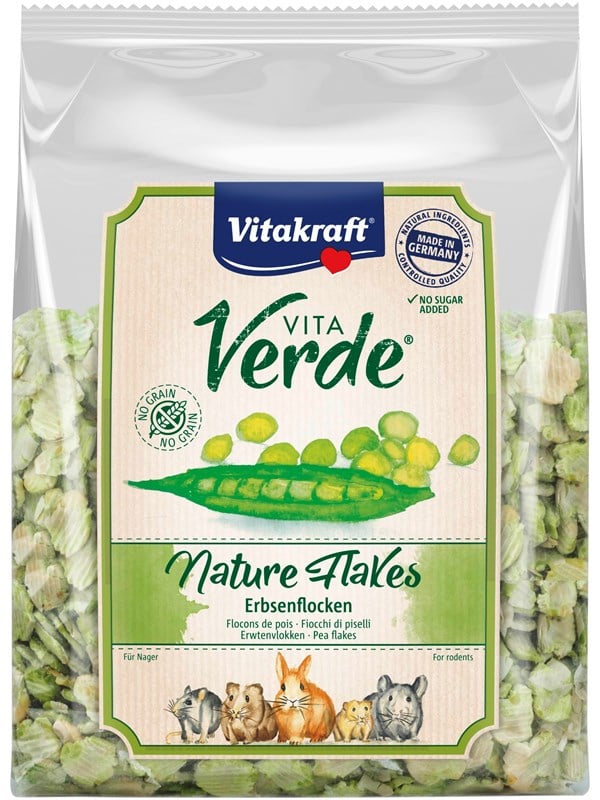 Vitakraft Vita Verde Nature Flakes Hernehiutaleet Jyrsijöille 500 g