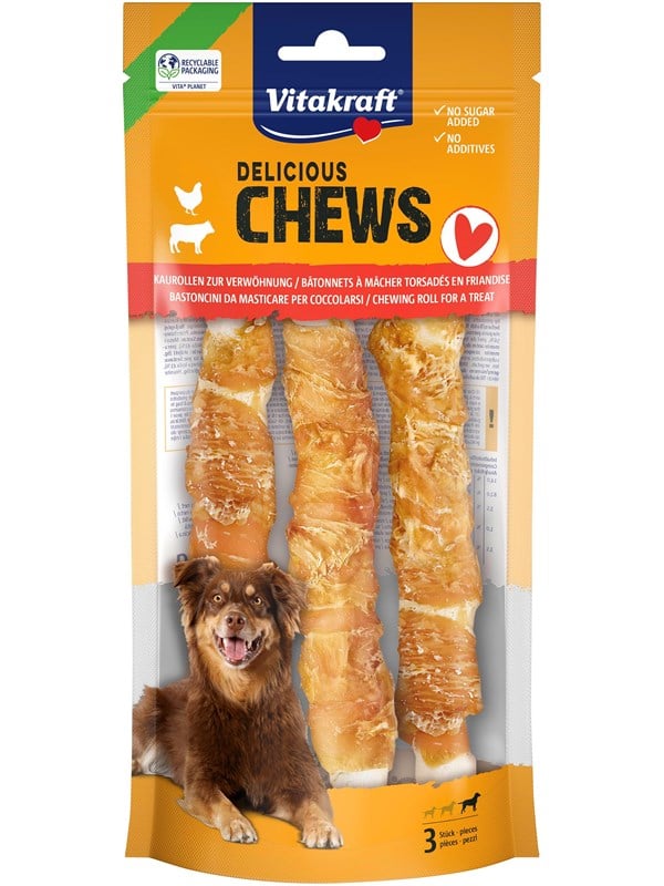Vitakraft DELI CHEWS purutikut kanalla, L