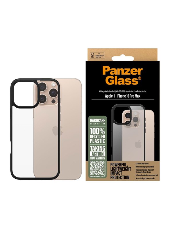 PanzerGlass HardCase Black iPhone 16 Pro Max