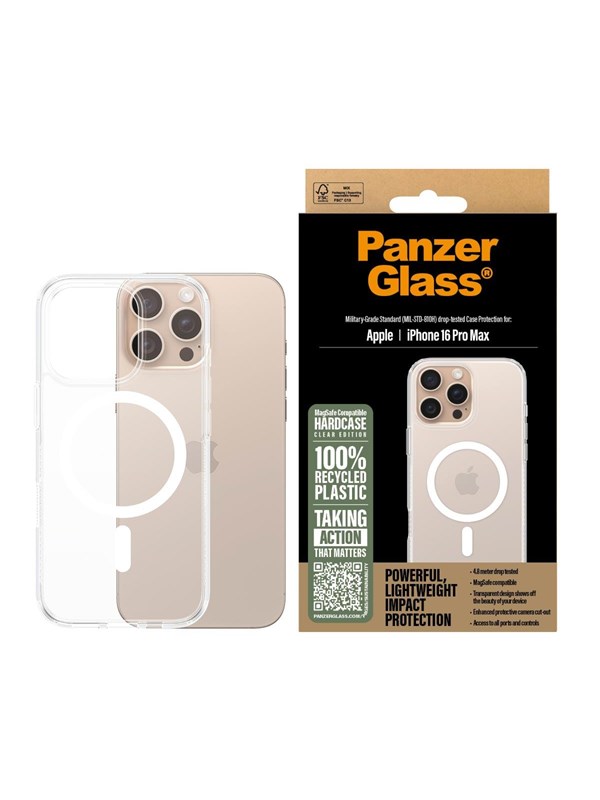 PanzerGlass HardCase White MagSafe iPhone 16 Pro Max