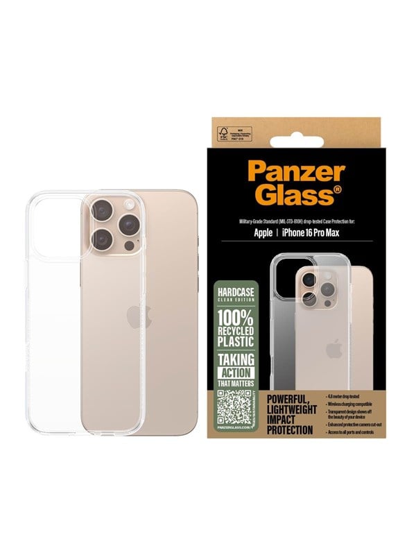 PanzerGlass HardCase Transparent iPhone 16 Pro Max
