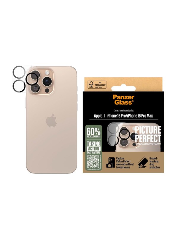 PanzerGlass PicturePerfect Lens Protector iPhone 16 Pro | 16 Pro Max