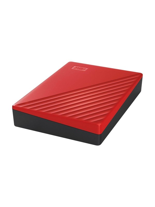 WD My Passport - Ulkoiset kovalevyt - 2TB - Punainen