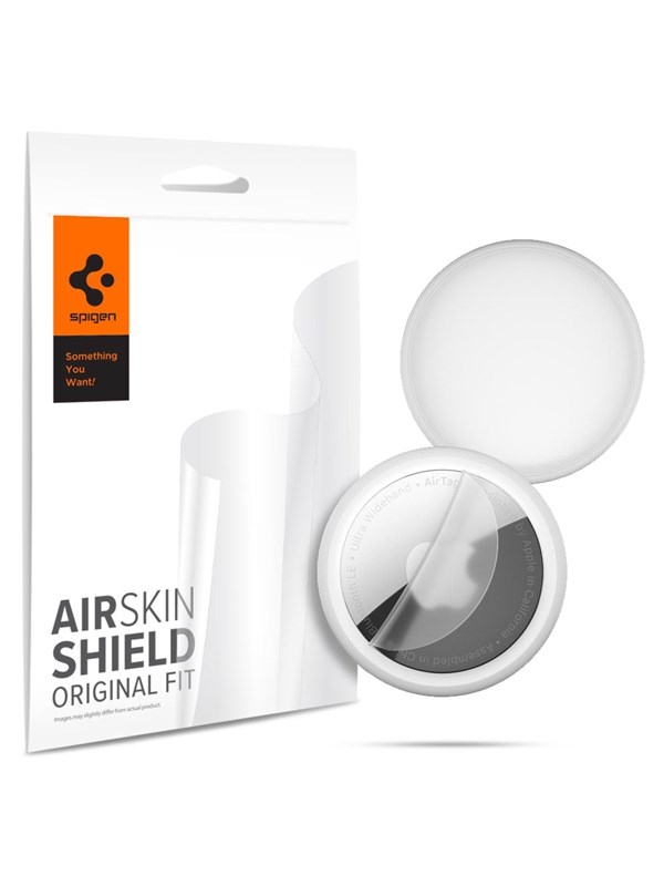 Spigen AirSkin Shield HD 4 Pack - clear - Apple AirTag
