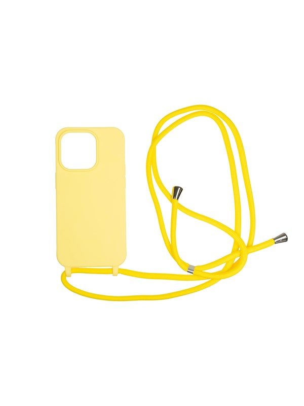Mobile Origin Lanyard Case - yellow - iPhone 14 Pro