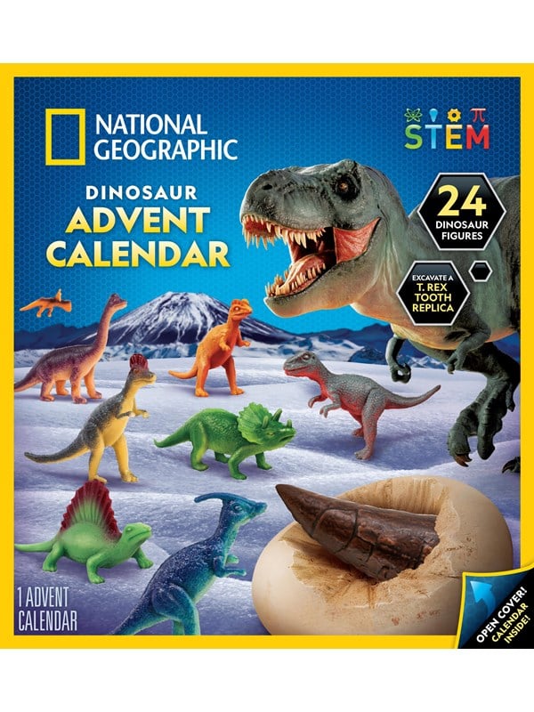 National Geographic Dinosaurusten Joulukalenteri 2026