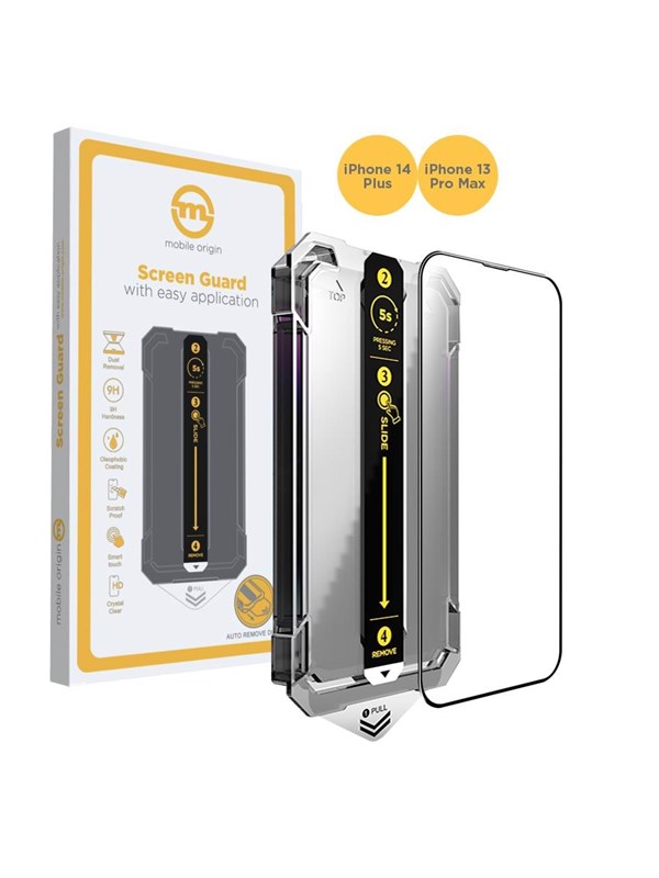 Mobile Origin Screen Guard iPhone 14 Plus / 13 Pro Max with easy application