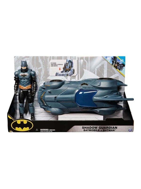 DC Comics Batman Batmobile ja 30 cm hahmo