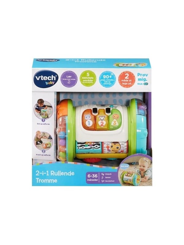 VTech 2- In 1 Rullaava Tutkijarumpu DK