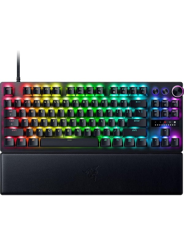 Razer Huntsman V3 Pro Tenkeyless - Pelinäppäimistö - ilman numpadia - Pohjoismainen - Musta