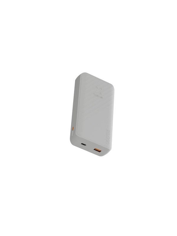 Xtorm Varavirta 20.000mAh 15W USB-C & USB-A Valkoinen - 20000 mAh