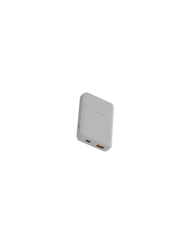Xtorm Varavirta 5.000mAh 12W USB-C & USB-A Valkoinen - 5 Ah