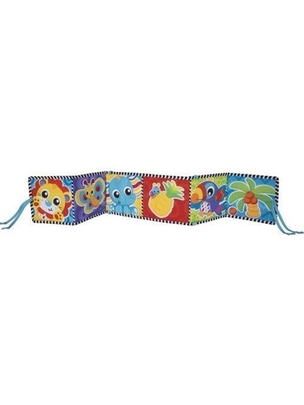 Playgro Tummy Time reversible book w/mirror
