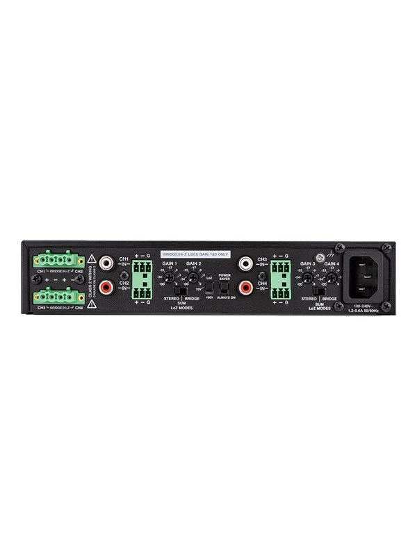 Crestron Electronics Crestron X-Series AMP-X300 - amplifier - Vahvistin - Musta