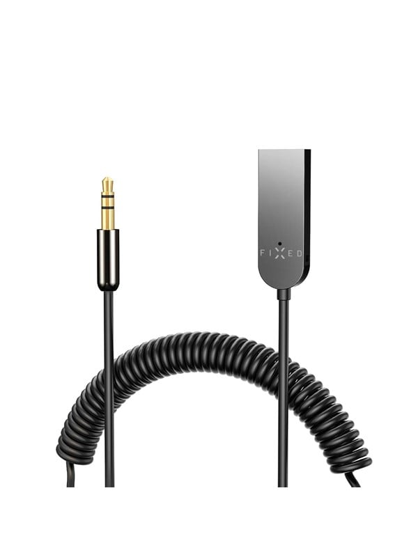 FIXED SIGNAL BT-audiovastaanotin 3.5mm spiraalikaapeli
