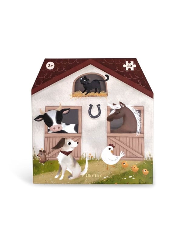 Filibabba - Big puzzle with 30 pcs - Magic Farm