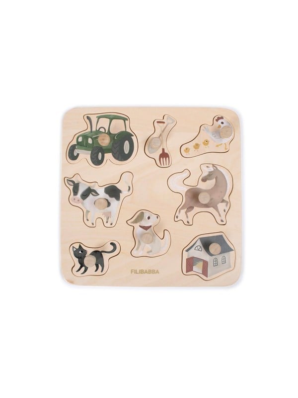 Filibabba - Wooden puzzle - Magic Farm