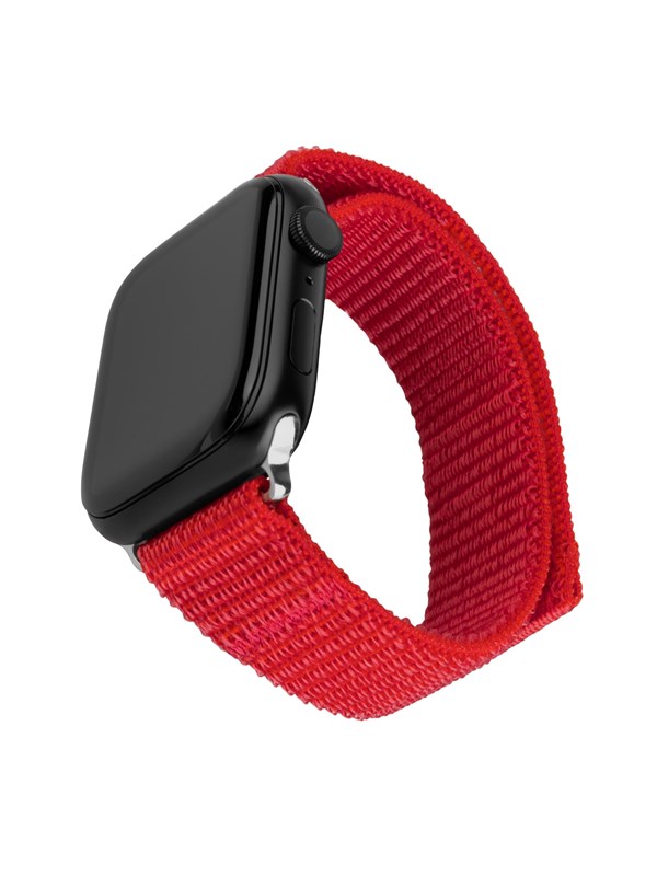FIXED Nylonranneke Apple Watch 38/40/41mm Punainen