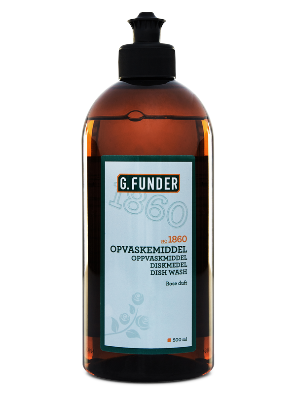 G.Funder Dishwashing detergent with rose scent 500 ml