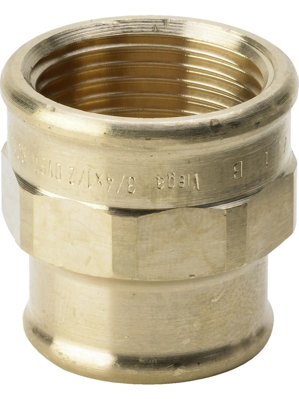 Viega reducing coupling 1 1/4"" x 3/4"" silicium bronze