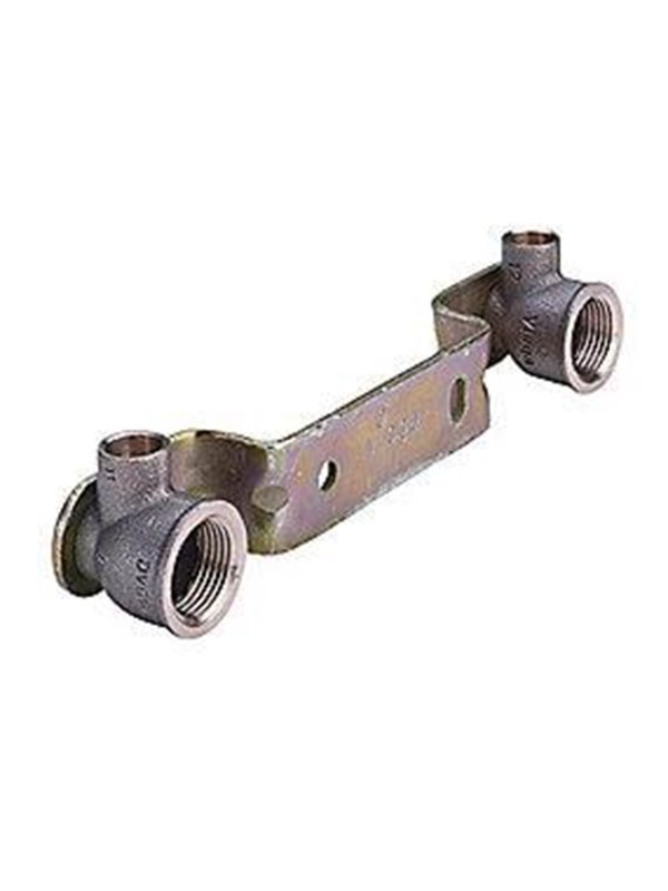 Viega Block 12mm x 1/2"" with bent back plate