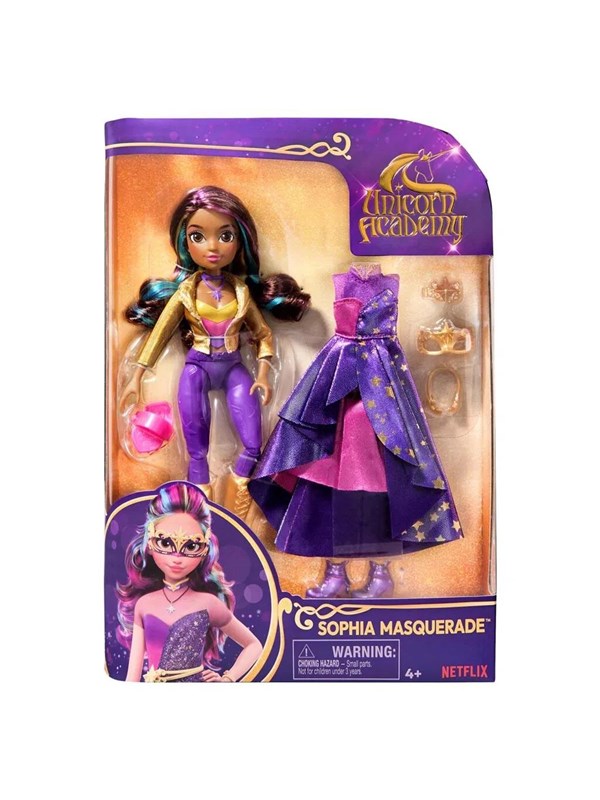 Unicorn Academy Yksisarvisakatemia Dlx Nukke Sophia Masquerade 24 cm