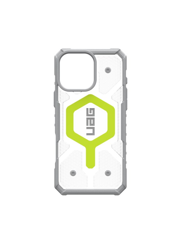 UAG Pathfinder Clear Magsafe Active Neon - iPhone 16 Pro Max