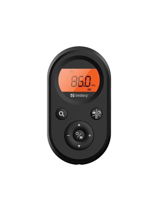 Sandberg Rechargable Pocket Radio - AM/FM