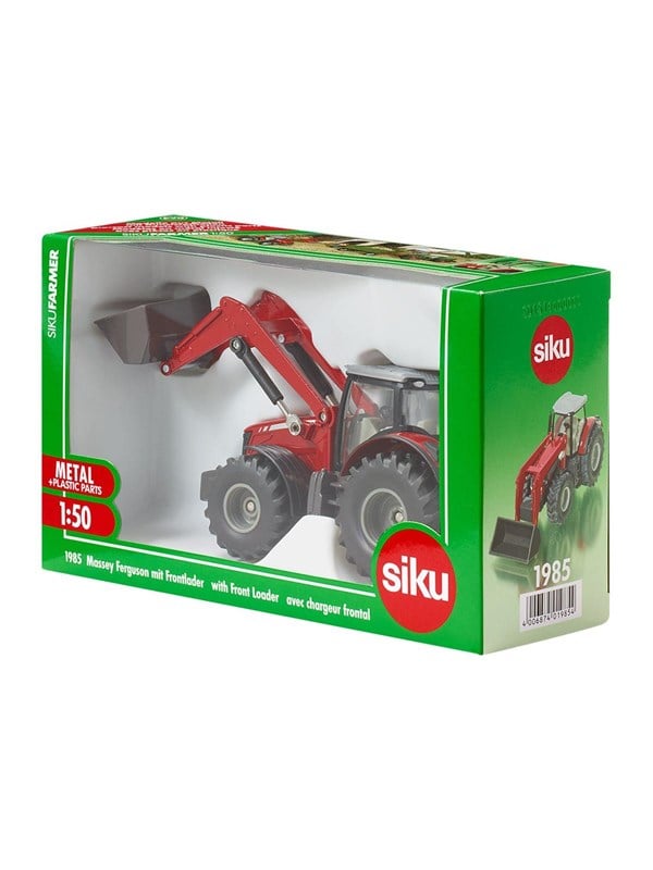 SIKU Siku 1:50 Massey Ferguson etukuormaajalla