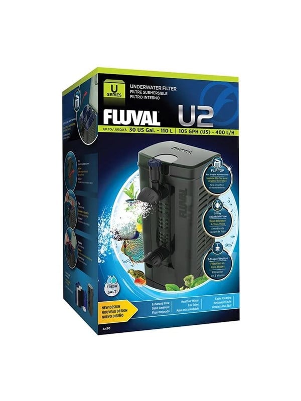 FLUVAL U2 Vedenalainen Suodatin 110L