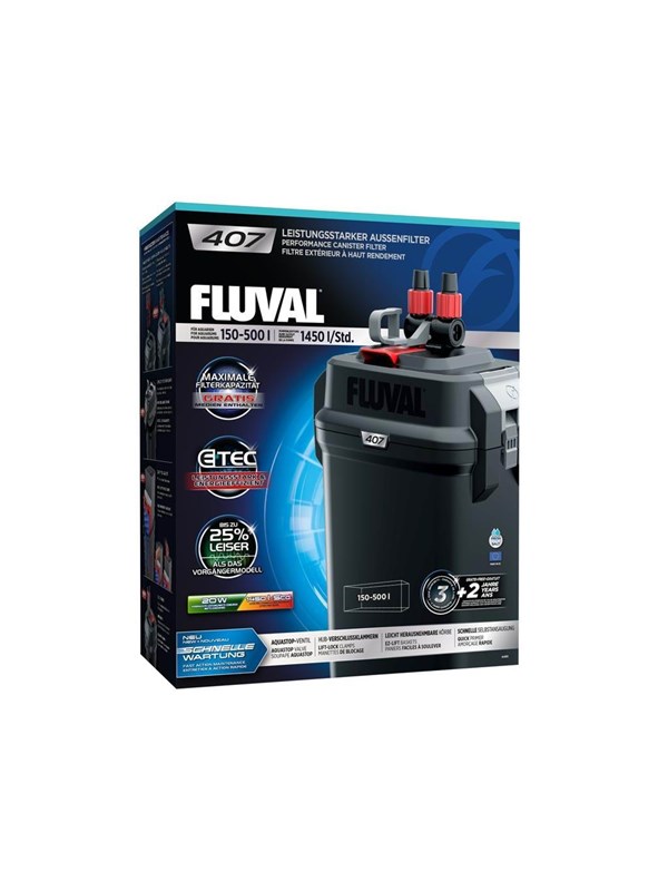 FLUVAL 407 1450 ltr./h. 23W. 150-500 l.