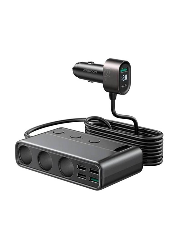 Joyroom JR-CL06 Yksiosainen 4x USB-A 3.6 A (JYR058BLK)