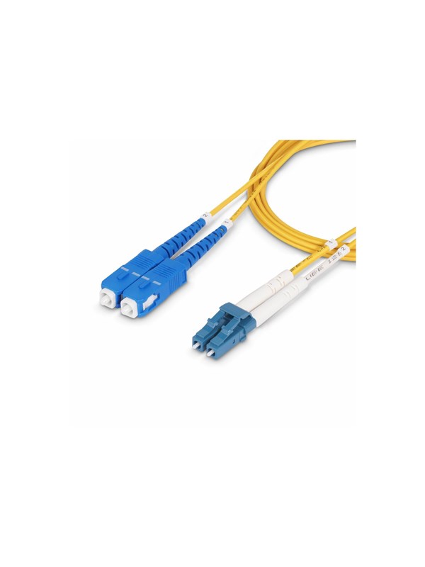 StarTech.com SMLCSC-OS2-15M - Keltainen - 15m