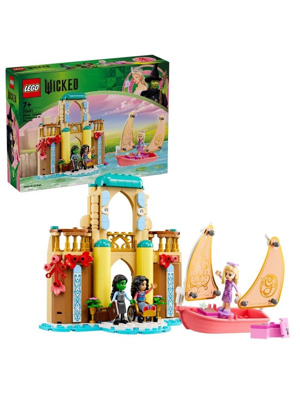 LEGO Wicked 75681 Glinda, Elphaba ja Nessarose Shizin yliopistossa