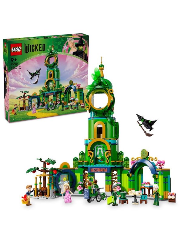 LEGO Wicked 75684 Tervetuloa Emerald Cityyn