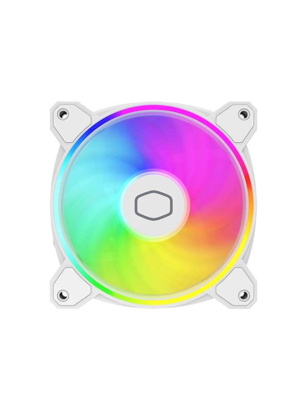 Cooler Master MasterFan MF120 HALO² - Kotelotuuletin - 120mm - Valkoinen