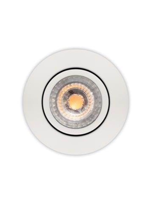 Scan Products Luna Low Profile 2.0 uppoasennettava spotti, 5,9W LED 3000K, mattavalkoinen
