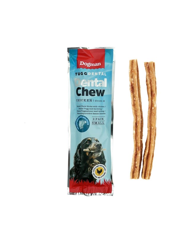 Dogman Hammashoito Kananpurutikut (2 kpl, yhteensä 20g)