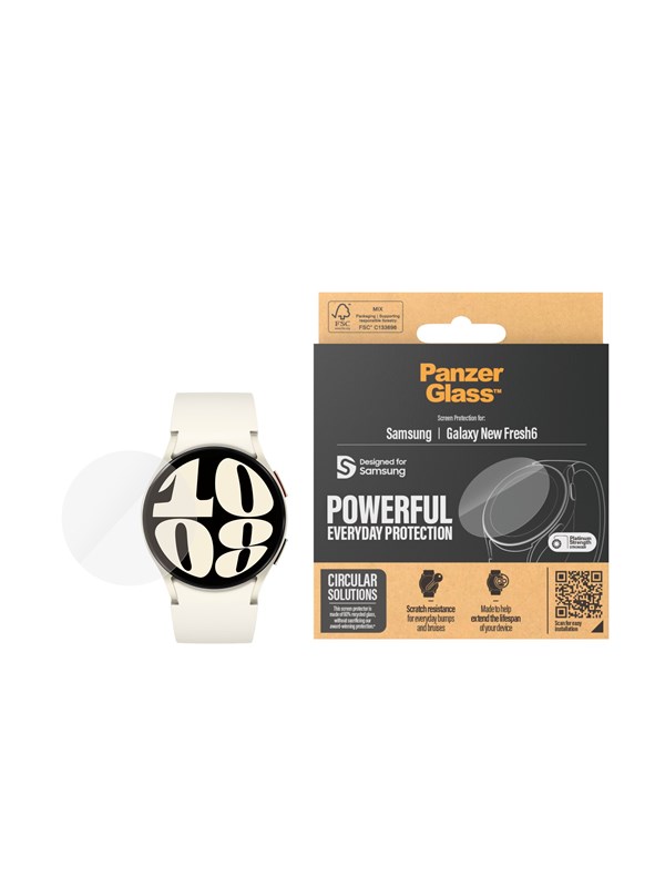 PanzerGlass Screen Protector Samsung Galaxy Watch8 44mm | Watch7 44mm | Ultra-Wide Fit