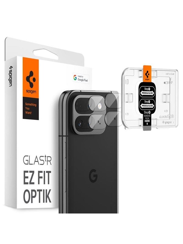 Spigen Glass tR EZ Fit Optik 2 Pack - crystal clear - Google Pixel 9 Pro Fold