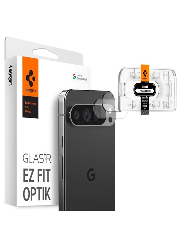 Spigen Glass tR EZ Fit Optik 2 Pack - crystal clear - Google Pixel 9 Pro XL