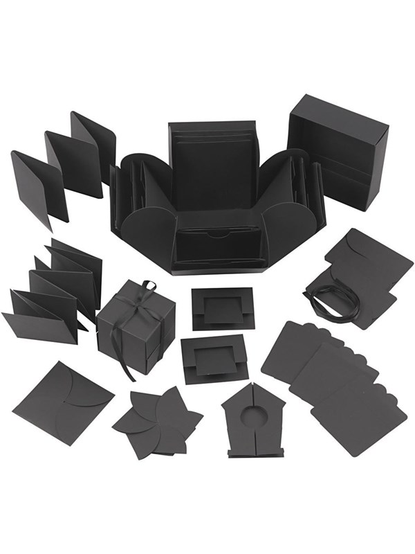 Creativ Company Explosion box - Black (25378)