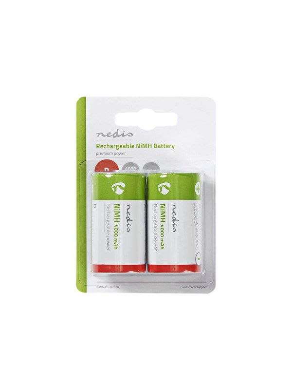 Nedis BANM40HR202B battery - 2 x D - NiMH