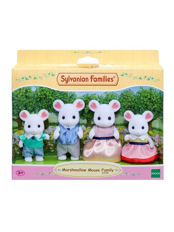 Sylvanian Families Vaahtokarkkihiiriperhe