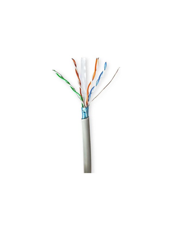 Nedis CCBG8522GY100 networking cable - Harmaa - 100m