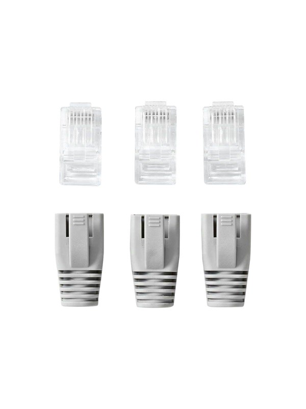 Nedis network connector - grey - Harmaa