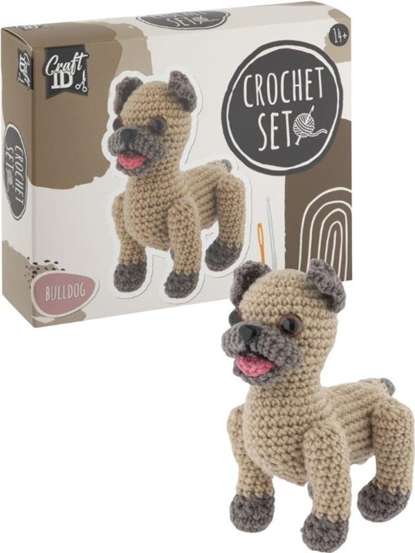 Creative Craft Group CROCHET KIT Crochet kit BULLDOG
